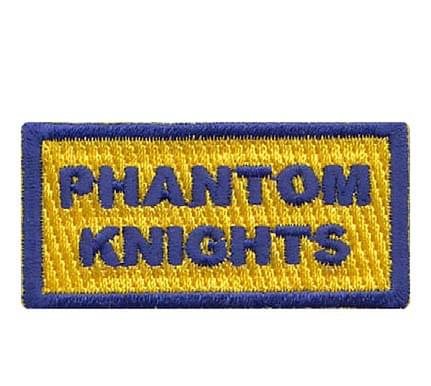 Phantom Knights Pencil Patch