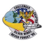 AFROTC Det 157 Silver Wings Patch