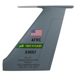 916 ARW KC-135 Airplane Tail Flash