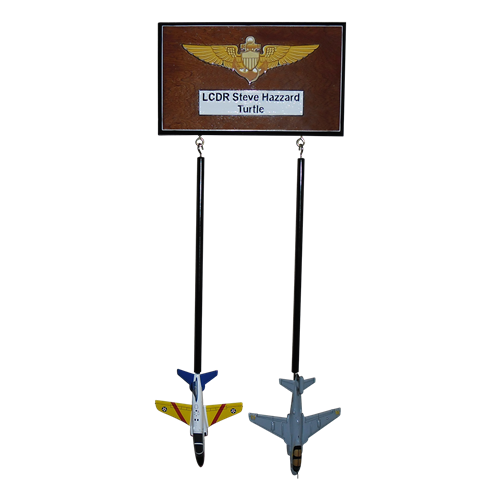 Custom Wall Rack with 2 briefing sticks  - View 4