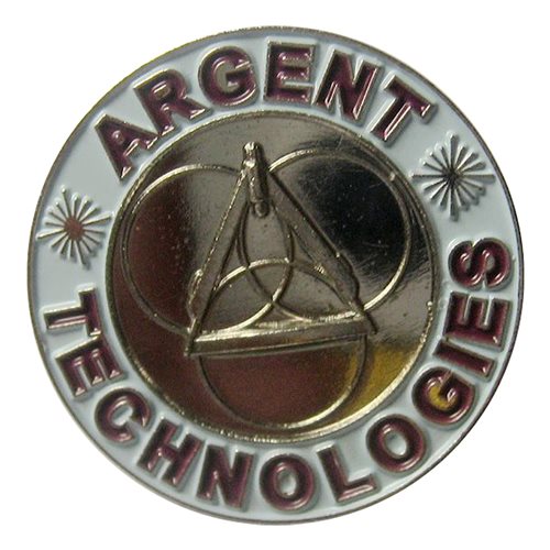 Argent Technologies Coin, Custom Air Force Challenge Coin