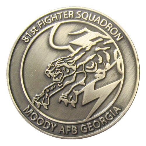 81 FS A-29 Challenge Coin  - View 2