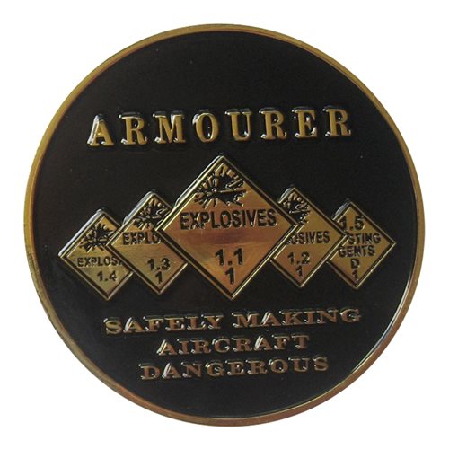 425 FS Armourer Coin  - View 2