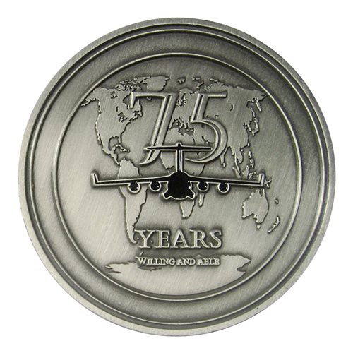 7 AS 75th Anniversary Coin  - View 2