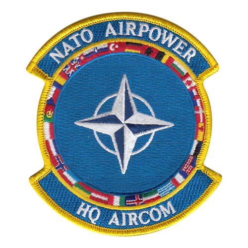 NATO Airpower HQ AIRCOM Patch 