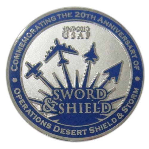325 FW Custom Air Force Challenge Coin - View 2