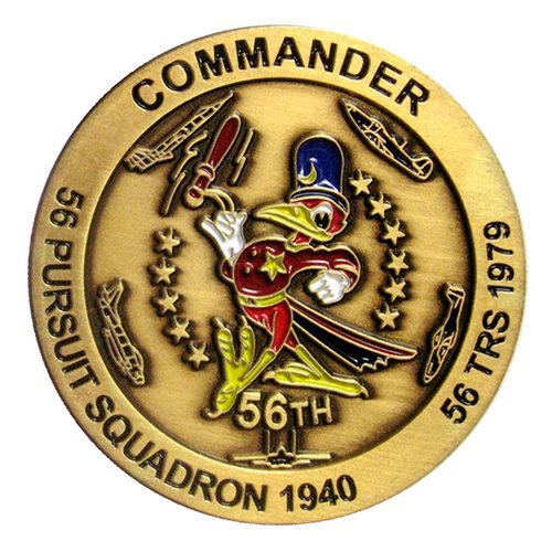 56 TRS Commander Coin