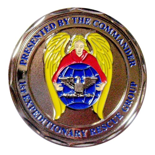 1 ERQG Commander Coin - View 2