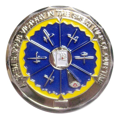 22 ATKS Commander Challenge Coin - View 2