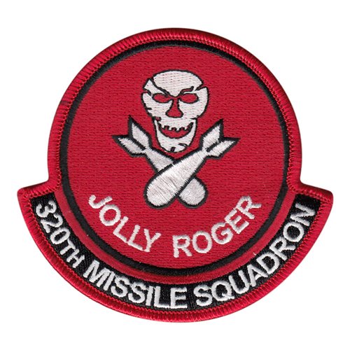 320 MS Jolly Roger Patch