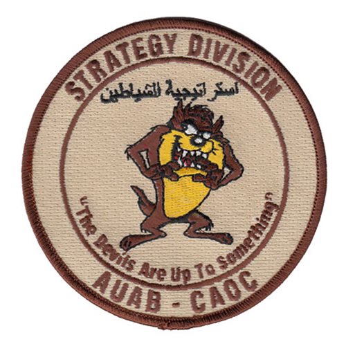 USAFCENT A35 Strategy Division Patch