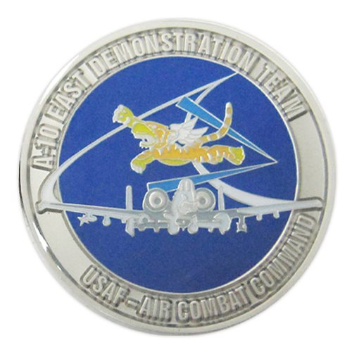 A-10 East Demo Team Challenge Coin