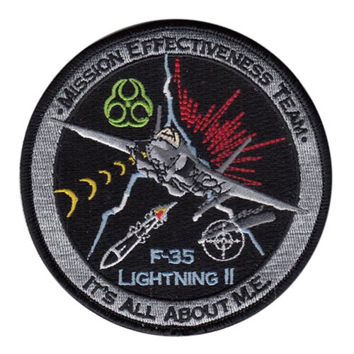 F-35 Mission Effectiveness Team Patch