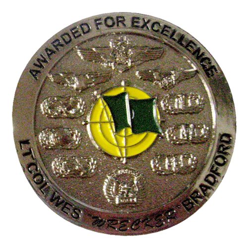12 CTS Wes Bradford Commander Challenge Coin - View 2