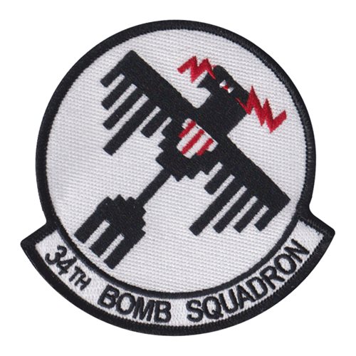34 BS Air Force Historical Research Agency Patch