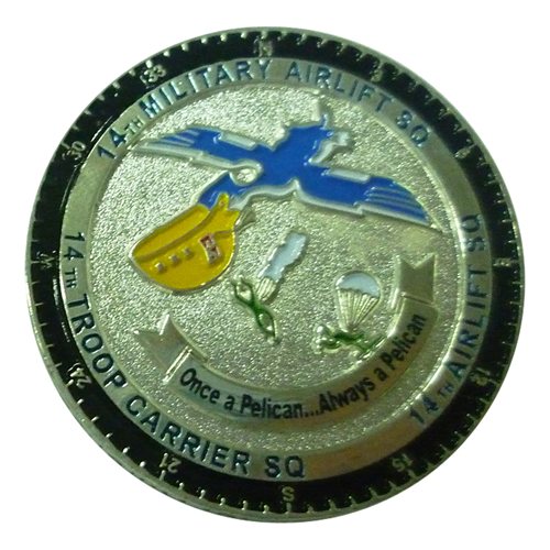 14 AS Custom Air Force Challenge Coin - View 2