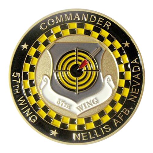 57 WG Commander Challenge Coin - View 2