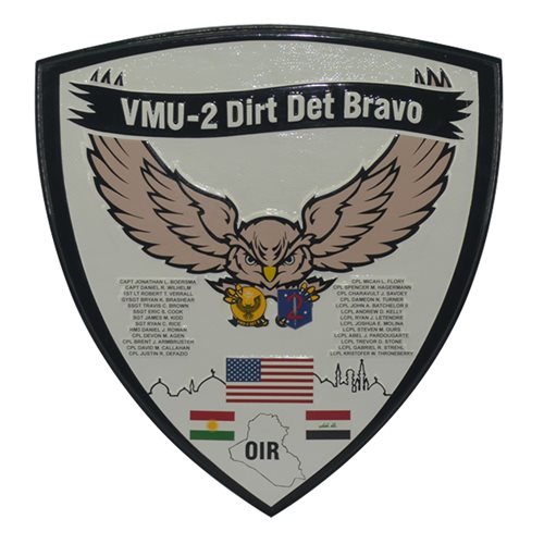 VMU-2 Deployment Plaque