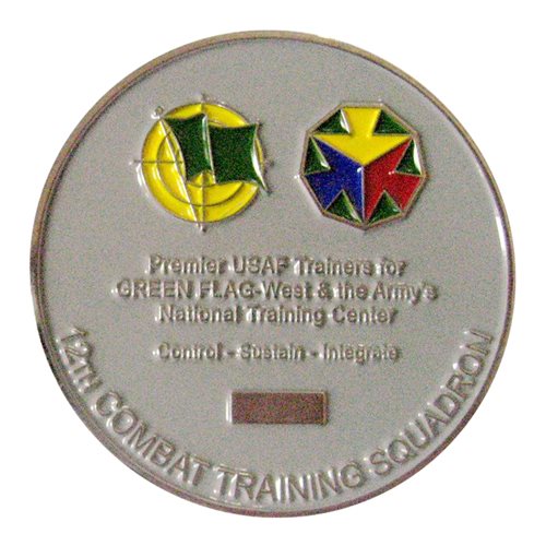 12 CTS Challenge Coin - View 2
