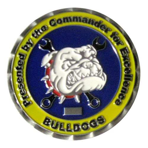 9 AMXS Commander Challenge Coin - View 2