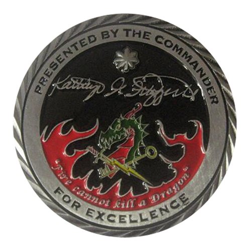 315 COS Commander Challenge Coin - View 2