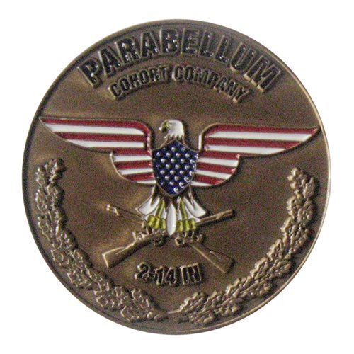C Co 2-14 IN Challenge Coin