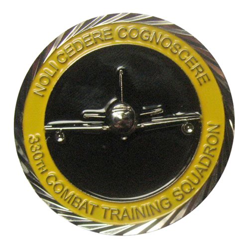 330 CTS JSTARS Commander Challenge Coin - View 2