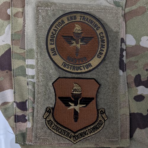 AETC Master Instructor OCP Patch - View 2