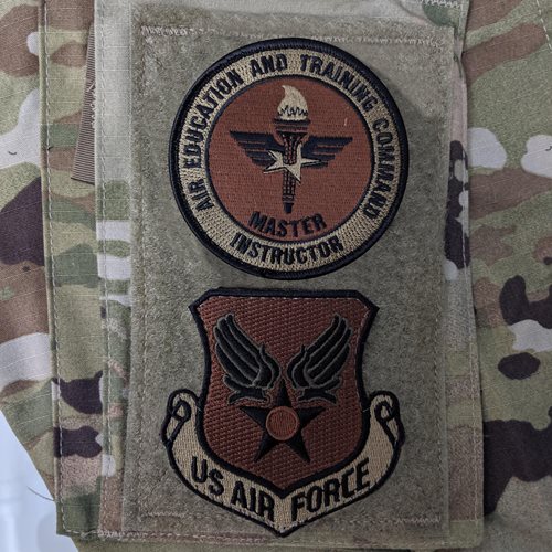 AETC Master Instructor OCP Patch - View 3