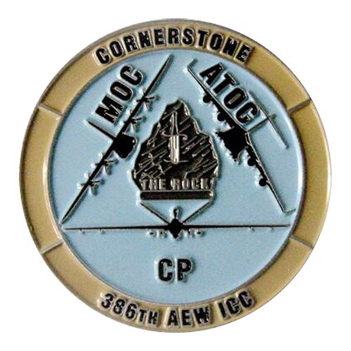 386 AEW ICC Marauders Challenge Coin  - View 2