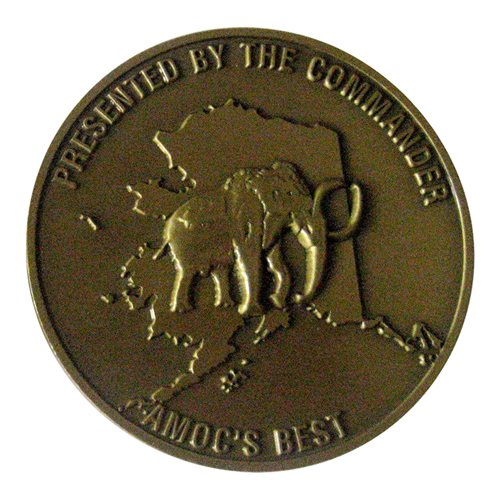 381 IS Commander Challenge Coin - View 2