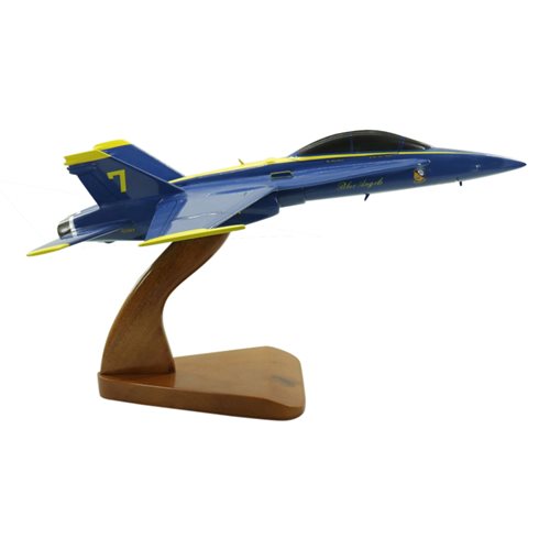 Design Your Own USN Blue Angels F/A-18C Custom Aircraft Model - View 5