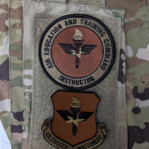 AETC Instructor OCP Patch Bundle - View 2