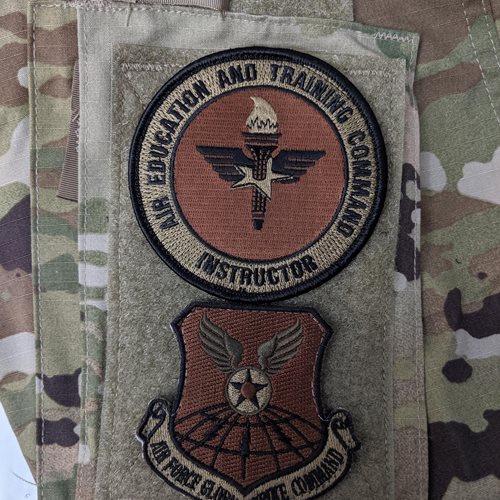 AETC Instructor OCP Patch Bundle - View 3