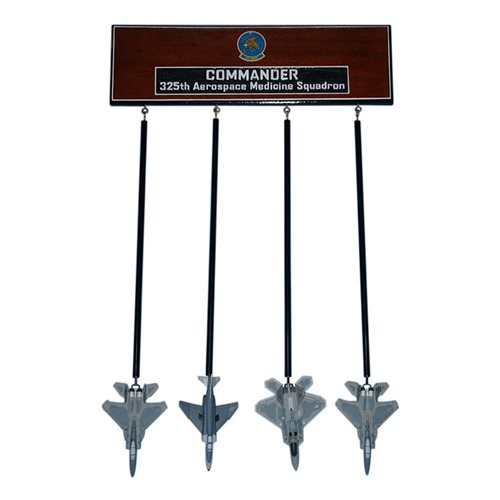 Custom 4-Hook Briefing Stick Rack 