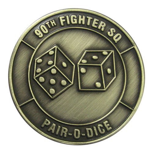 90 FS Challenge Coin