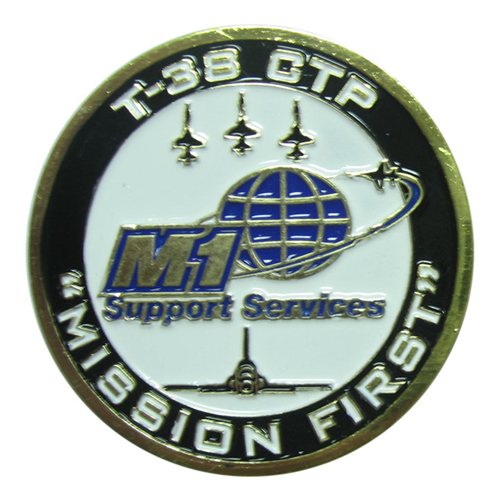 T-38 CTP Custom Air Force Challenge Coin