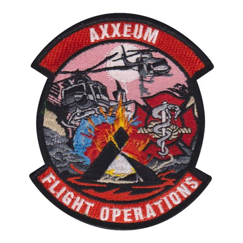 Axxeum Bell 412 Flight Operations Patch