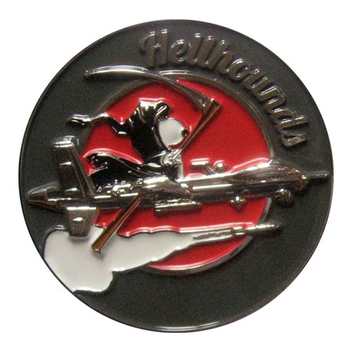 20 ATKS Hellhounds Challenge Coin - View 2