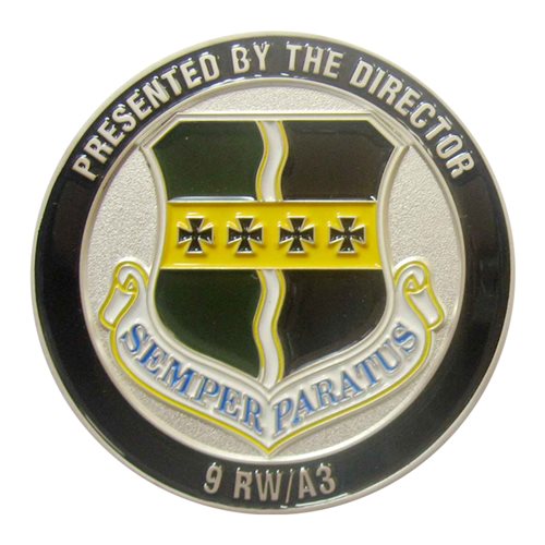 9 RW A3 Directors Challenge Coin - View 2