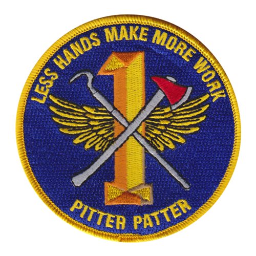 USS Nimitz Watch Team 1 Patch