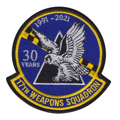 17 WPS 30th Anniversary Patch