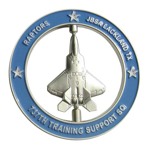 737 TRSS Challenge Coin - View 2
