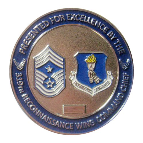 319 RW Command Chief Coin