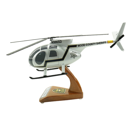 Hughes OH-6 Cayuse Helicopter Model  - View 2