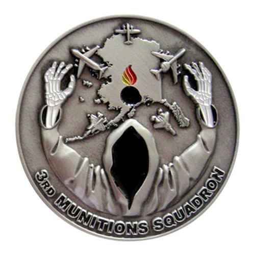 3 MUNS Challenge Coin - View 2