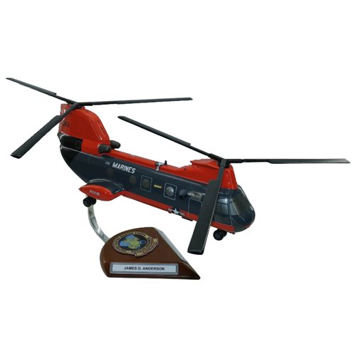 Boeing Vertol HH-46D Sea Knight Custom Helicopter Model - View 4