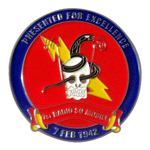 301 IS Excellence Challenge Coin - View 2