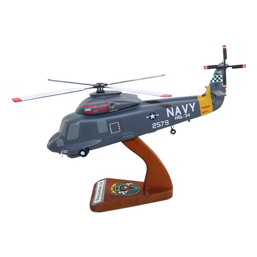 Kaman SH-2F Seasprite Helicopter Model - View 2