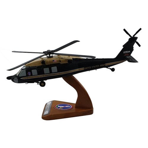 VH-60 Black Hawk Helicopter Model - View 3